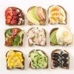 9 Simple, Sweet and Savory Healthy Toast Ideas that are simple, colorful, and filling enough to make into a meal.