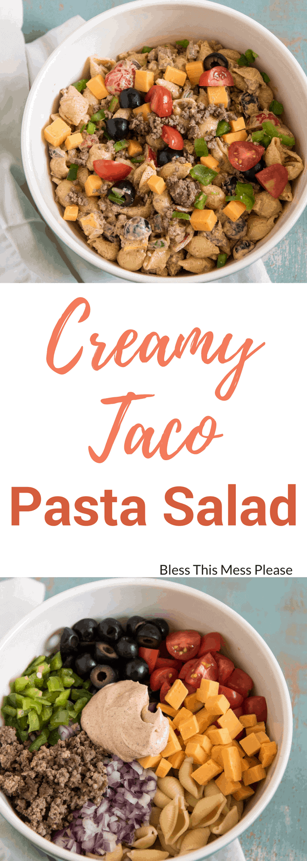 Creamy Taco Pasta Salad