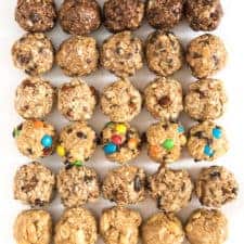 Monster Cookie No-Bake Oatmeal Energy Balls-image