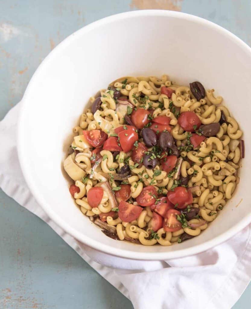 Cold Italian Pasta Salad Recipe.