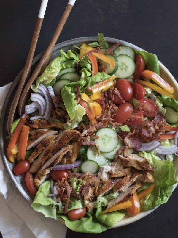 Image of chicken bacon ranch salad