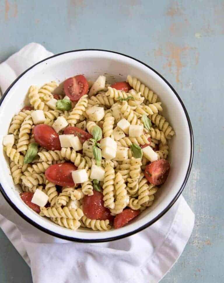 Quick & Easy Pesto Pasta Salad The Best Summer Side Dish