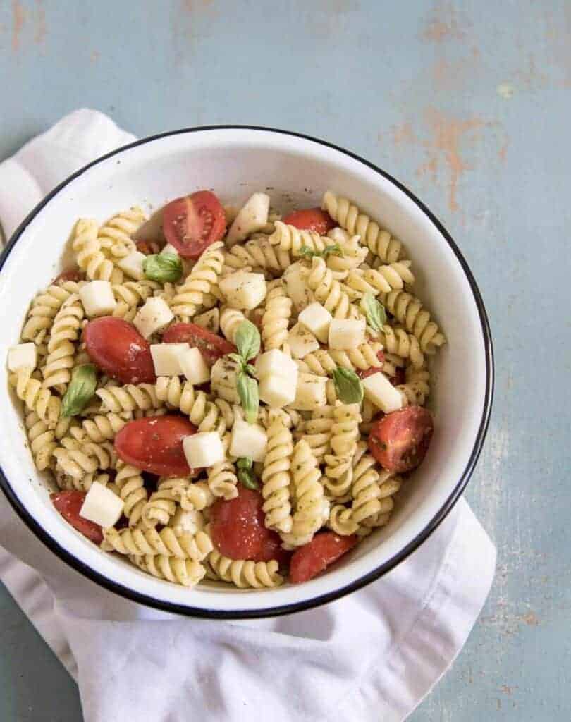 Image of Quick & Easy Pesto Pasta Salad