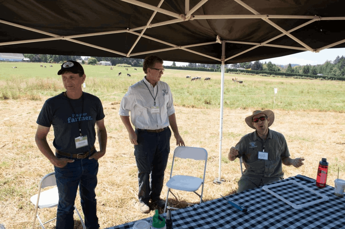 Organic dairy farm tour!