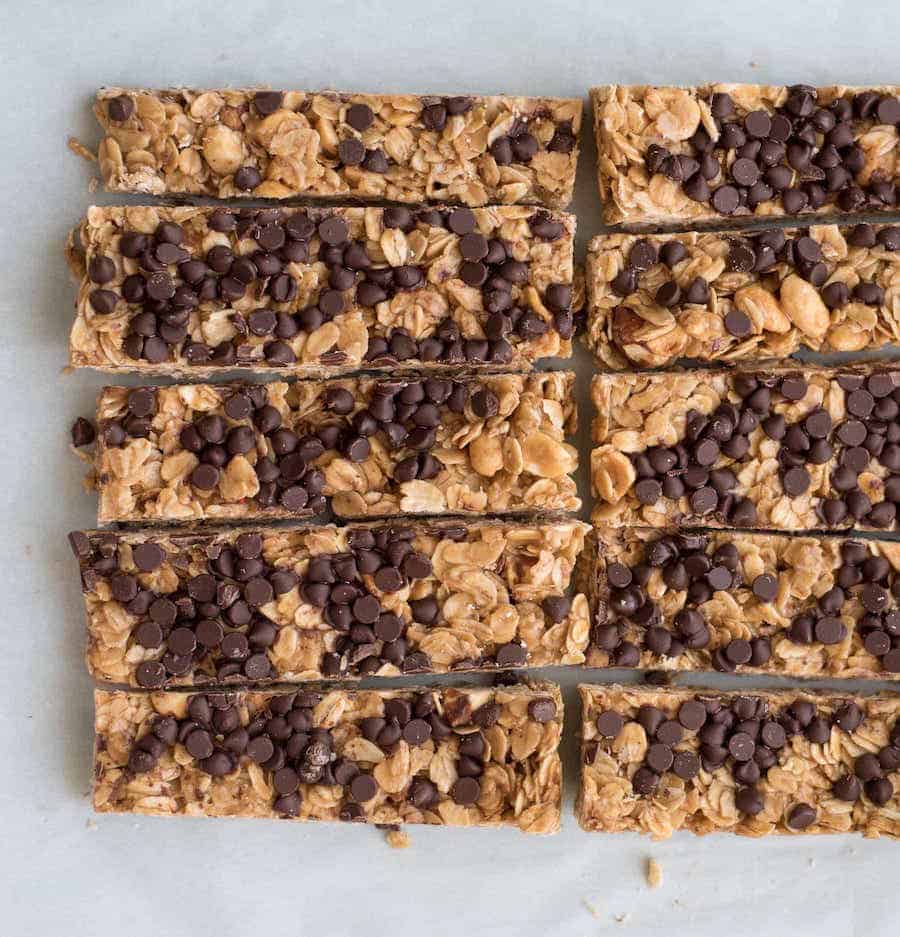 Best Homemade Chocolate Chip Granola Bar Recipe