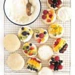 fruit pizza cookies image