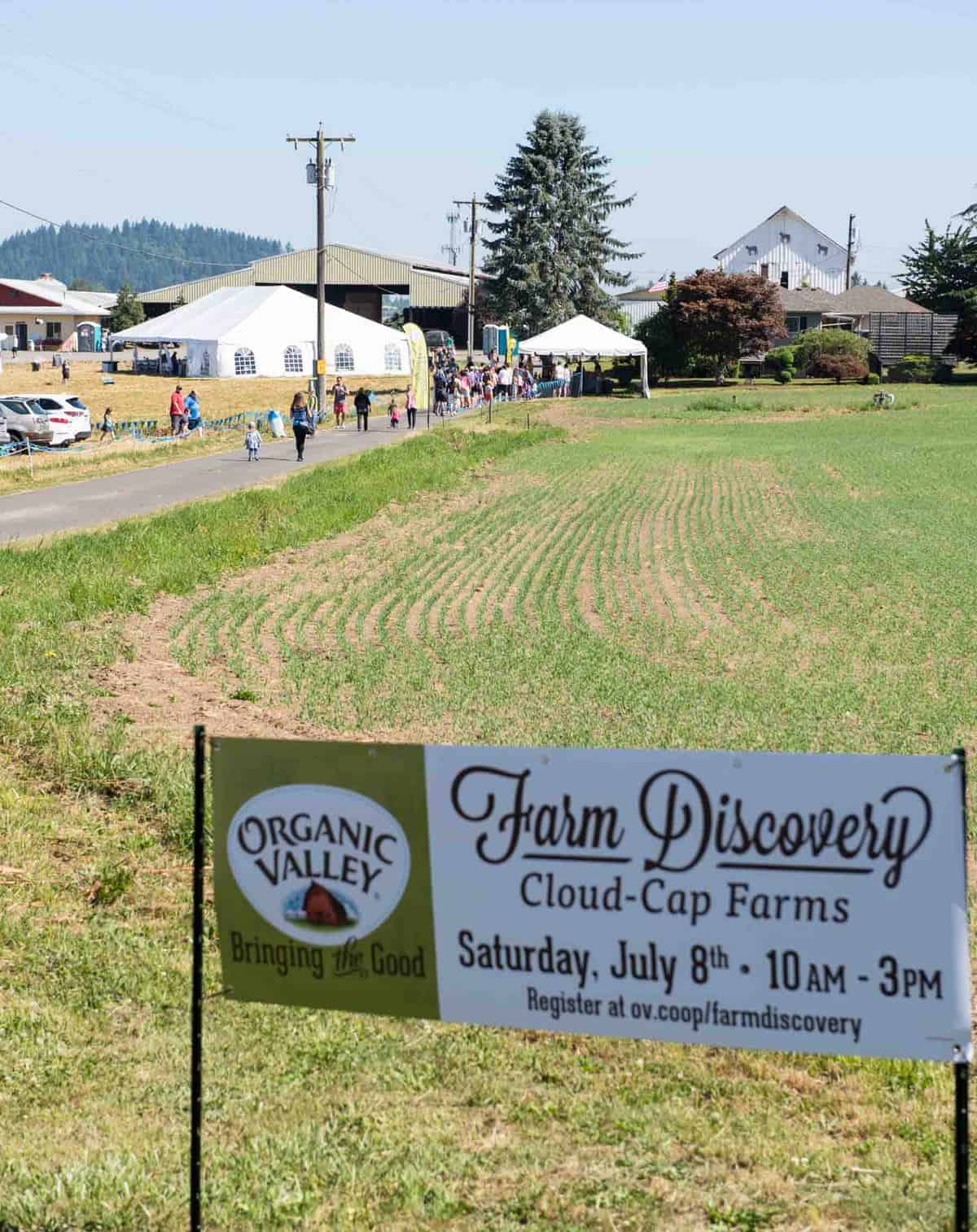 Organic dairy farm tour!