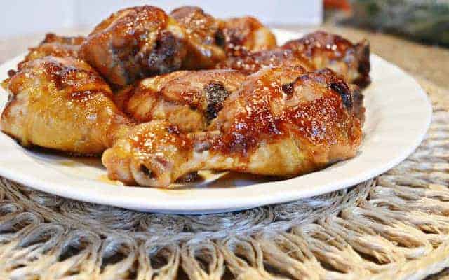 Easy Oven-Baked Honey-Soy Chicken Drumsticks