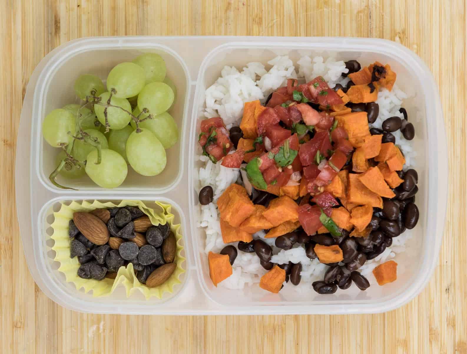 Lunch Box Ideas - Burrito Bowl Lunch Box