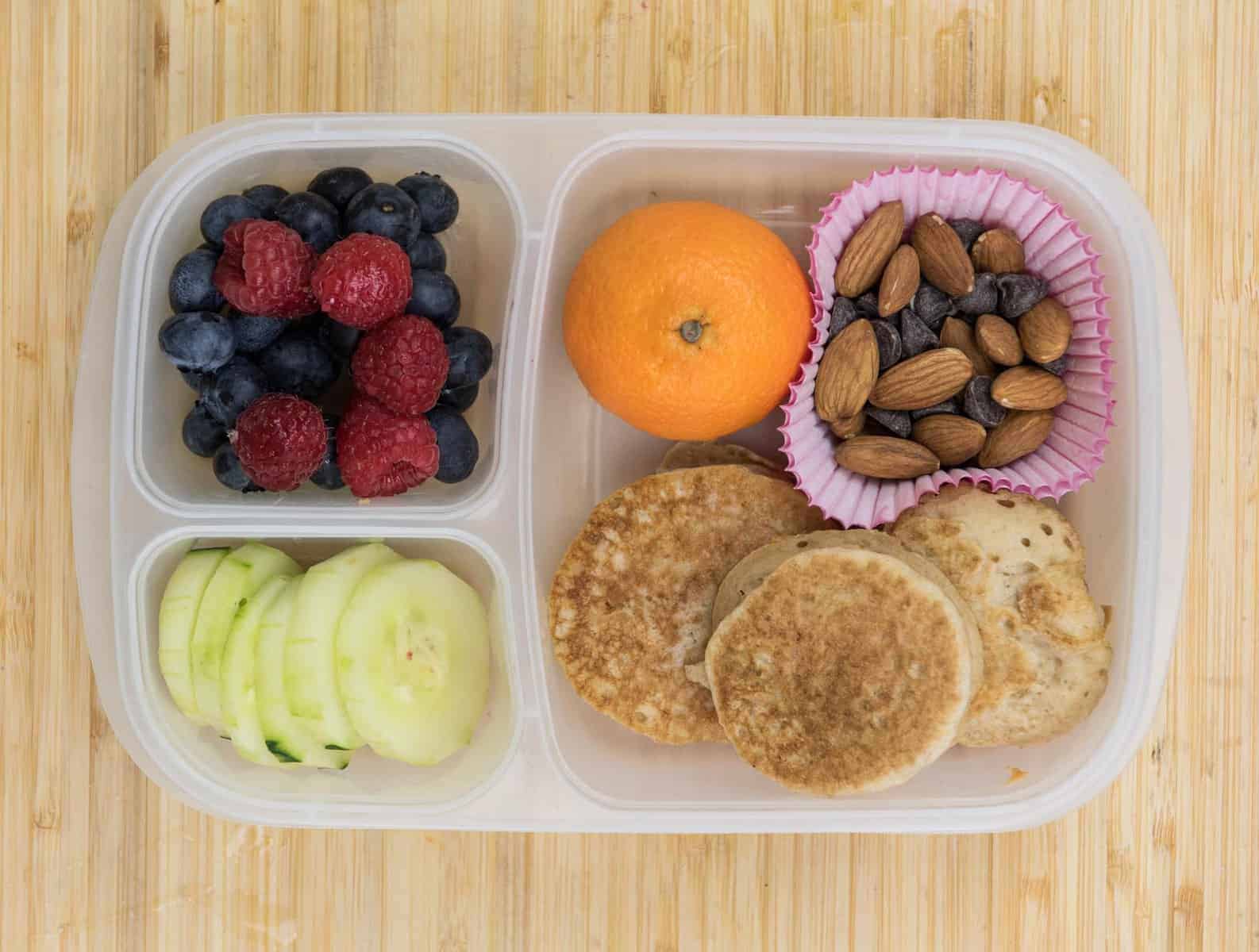 Lunch Box Ideas - Pancake Sandwich Lunch Box