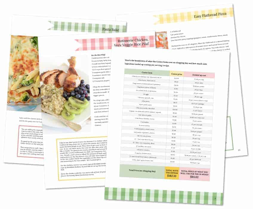 My newest eBook - 10 Healthy Dinners from Costco for Less Than $100!