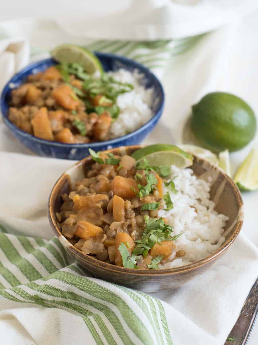 Lentil and Butternut Squash Curry | Butternut Squash Recipe