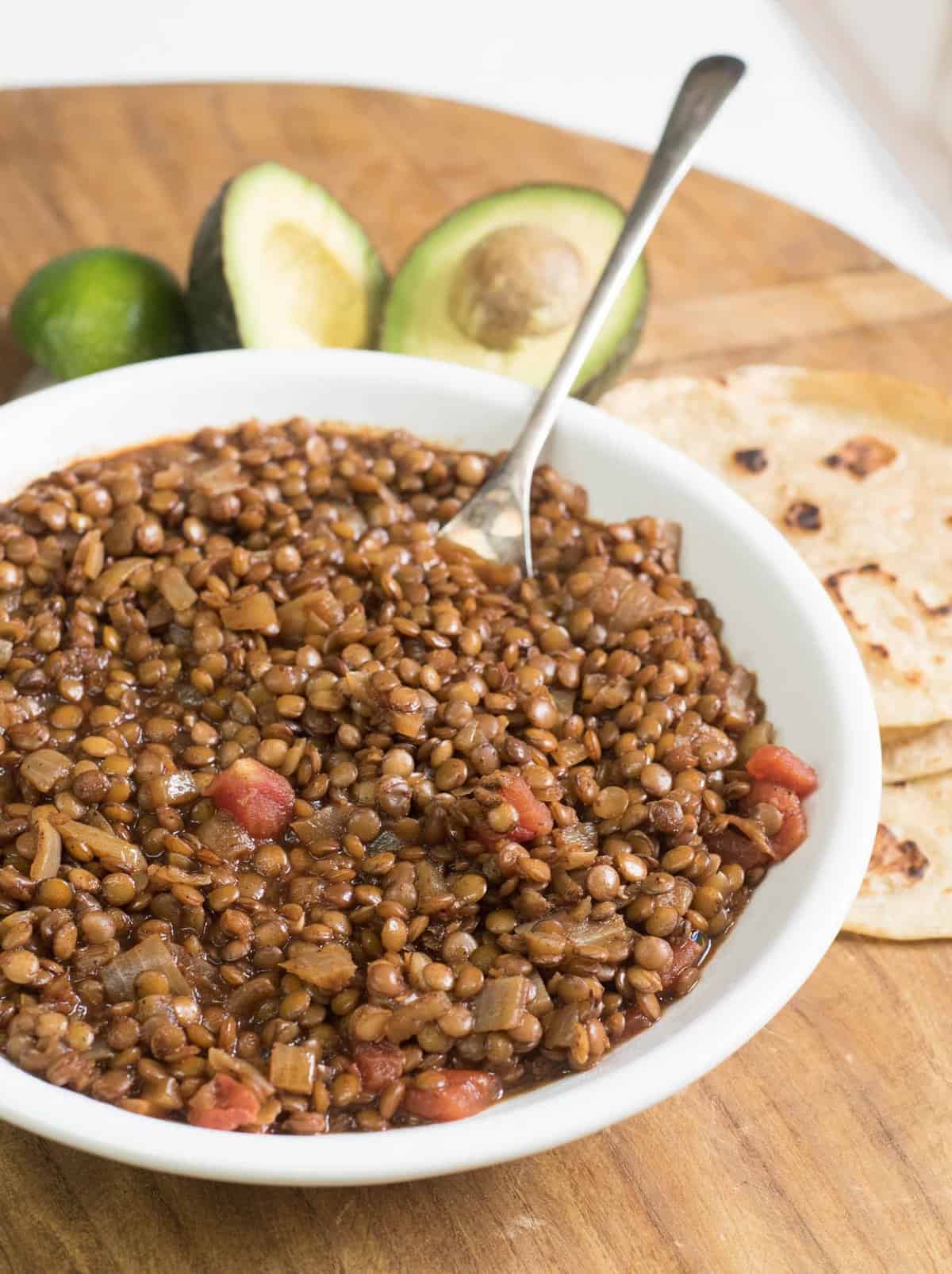 Quick, easy, and healthy lentil tacos are one of our favorite plant-based dinner ideas the whole family loves.