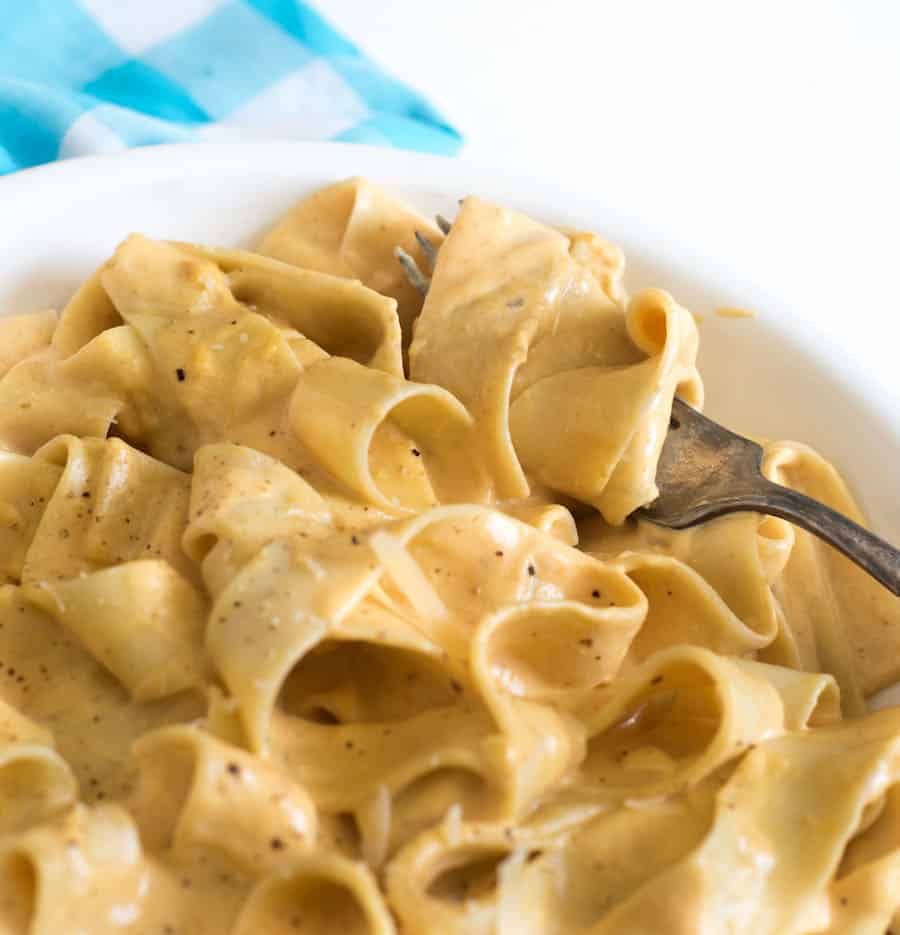 Rich & Creamy Pumpkin Alfredo Sauce | Easy Pumpkin Pasta Recipe