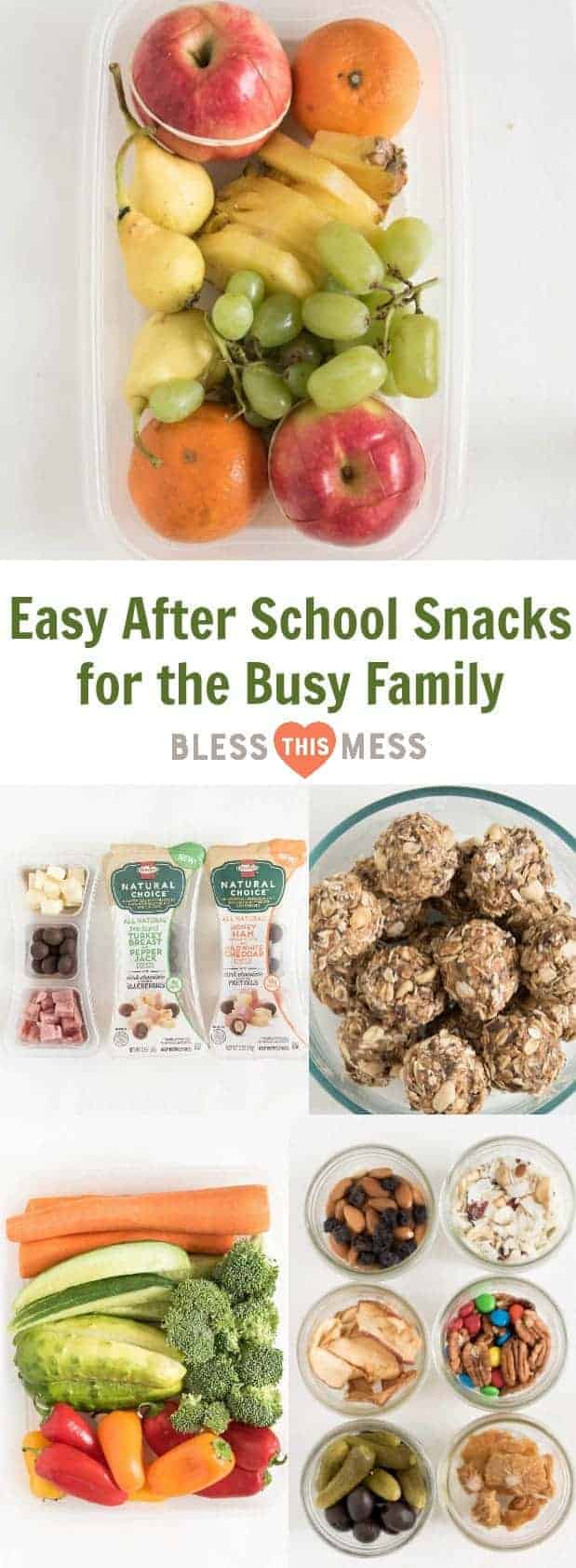 Easy After School Snacks for the Busy Family