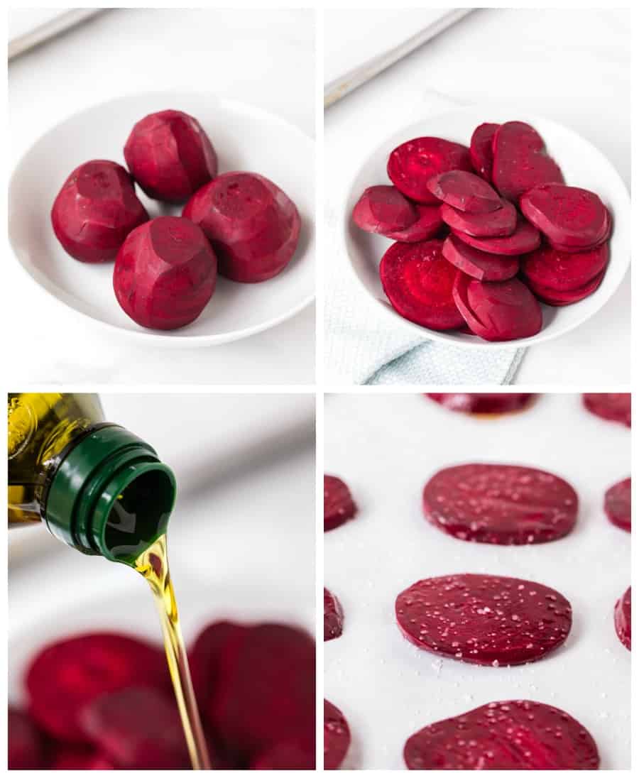 How to Make Roasted beets collage image