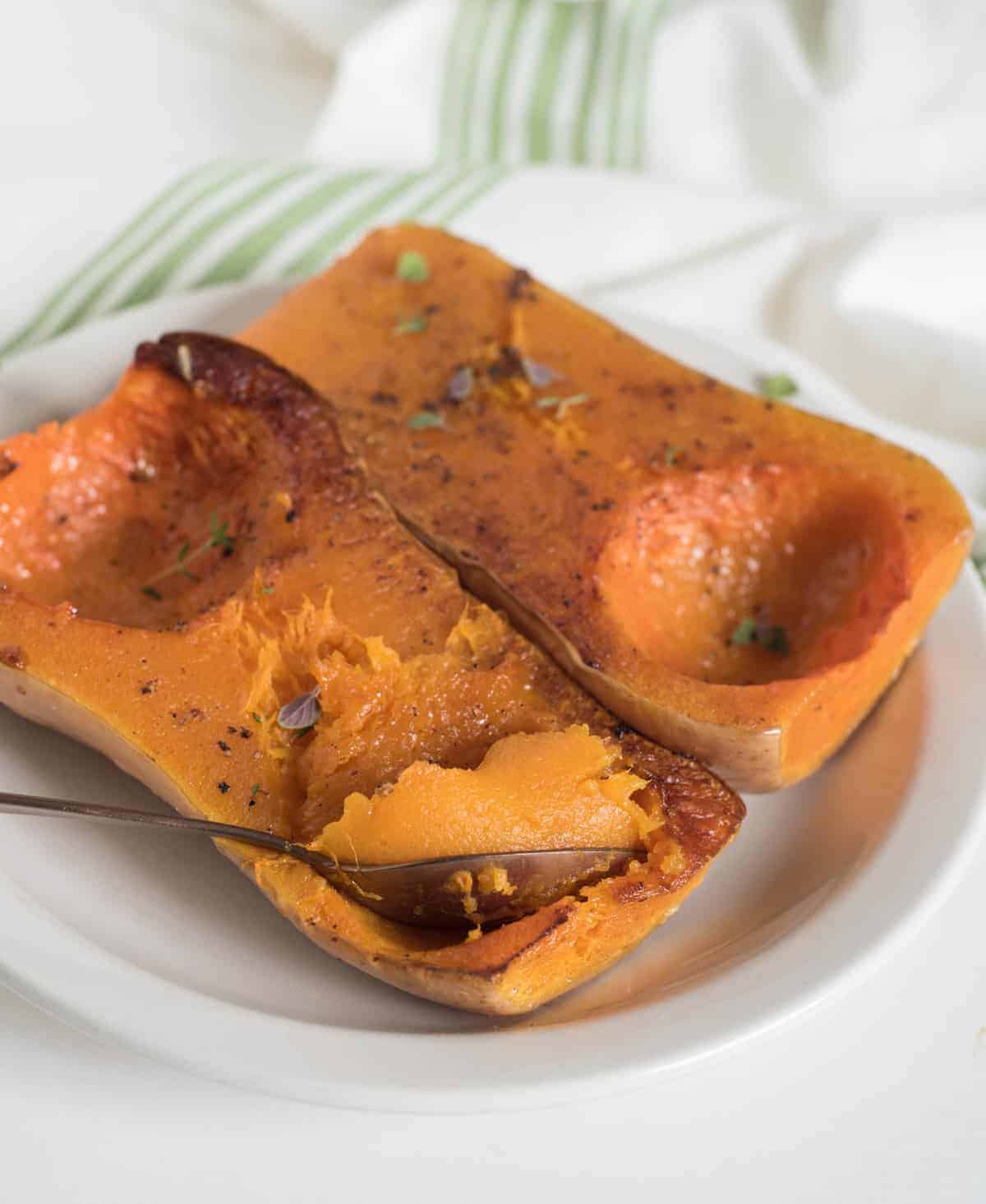 How to Roast Butternut Squash - All the Healthy Things