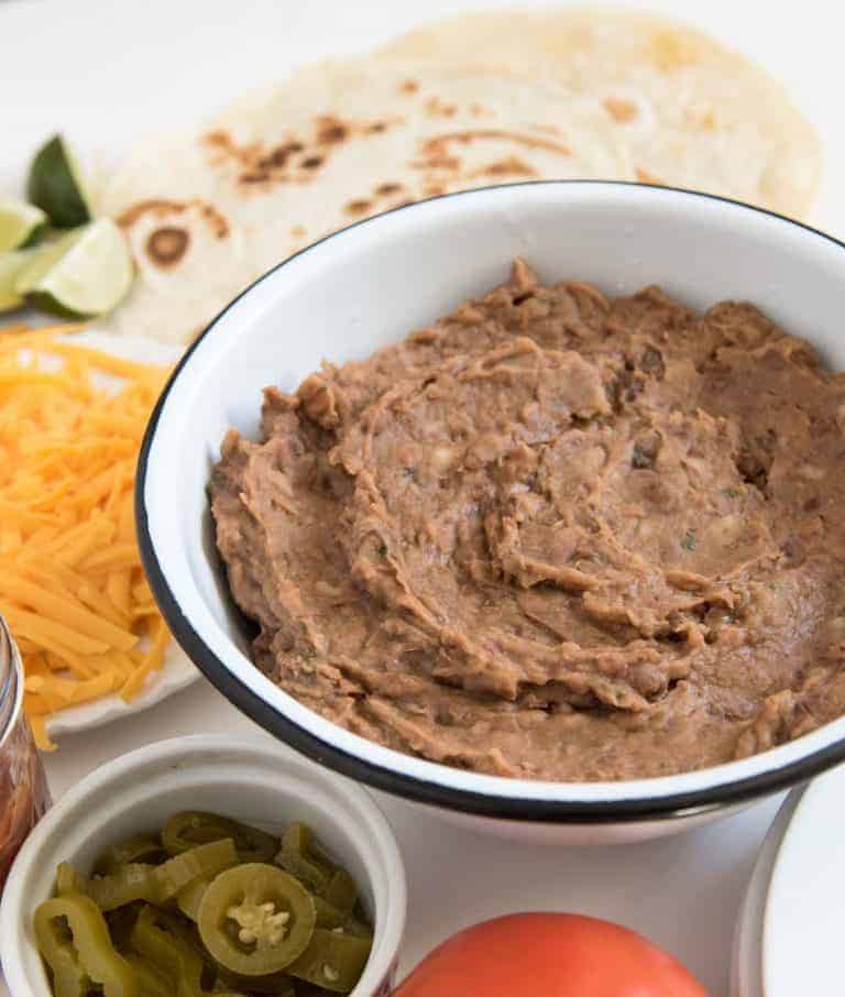 Slow Cooker Refried Beans Recipe Healthy Refried Beans Side Dish