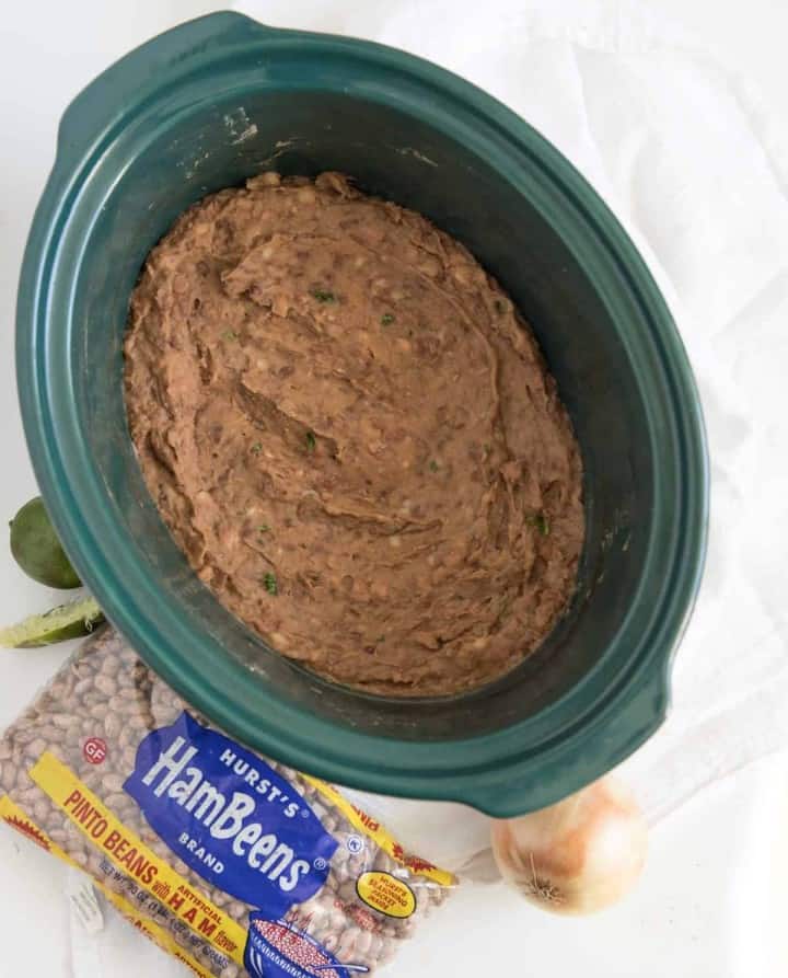 Slow Cooker Refried Beans Recipe Healthy Refried Beans