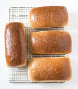 Mom's 4 Loaf Wheat Bread Recipe