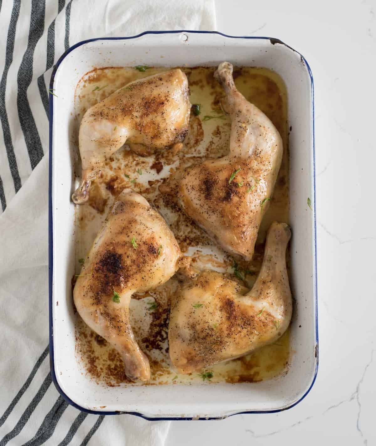 Will this weekend a baking journey?Take your chicken and disposable foil  container in the oven.Yummy