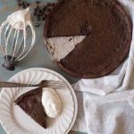 A simple yet very impressive rich and fudgy flourless chocolate cake recipe that is made with common ingredients, done in less than 30 minutes- and it's naturally gluten free.