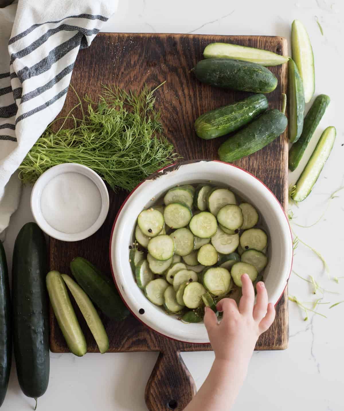 Recipe For Refrigerator Dill Pickles