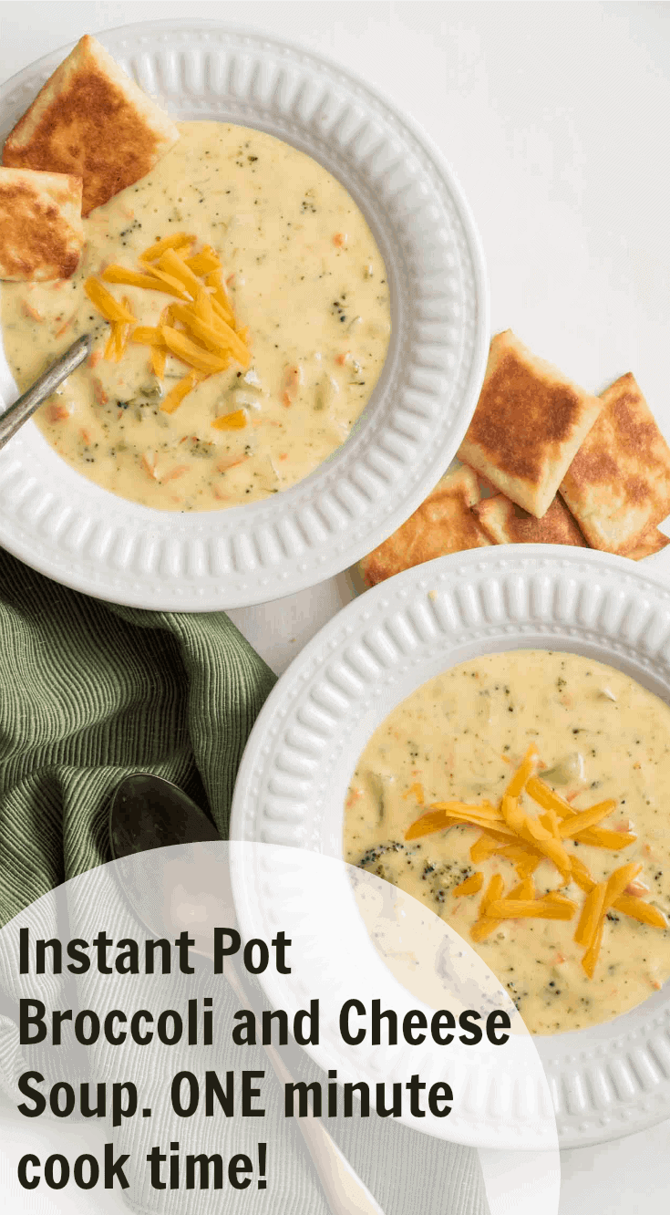 The Best Instant Pot Broccoli and Cheese Soup Easy Soup Recipe