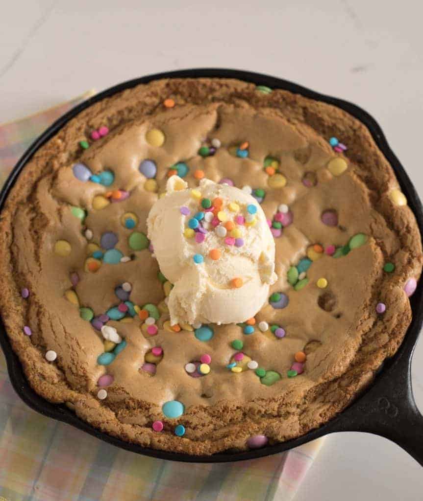 Image of M&M's Skillet Cookie