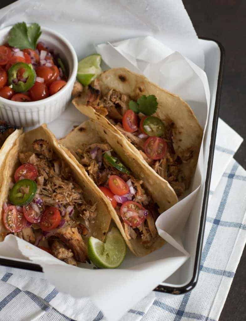 Image of Crispy Instant Pot Pork Tacos