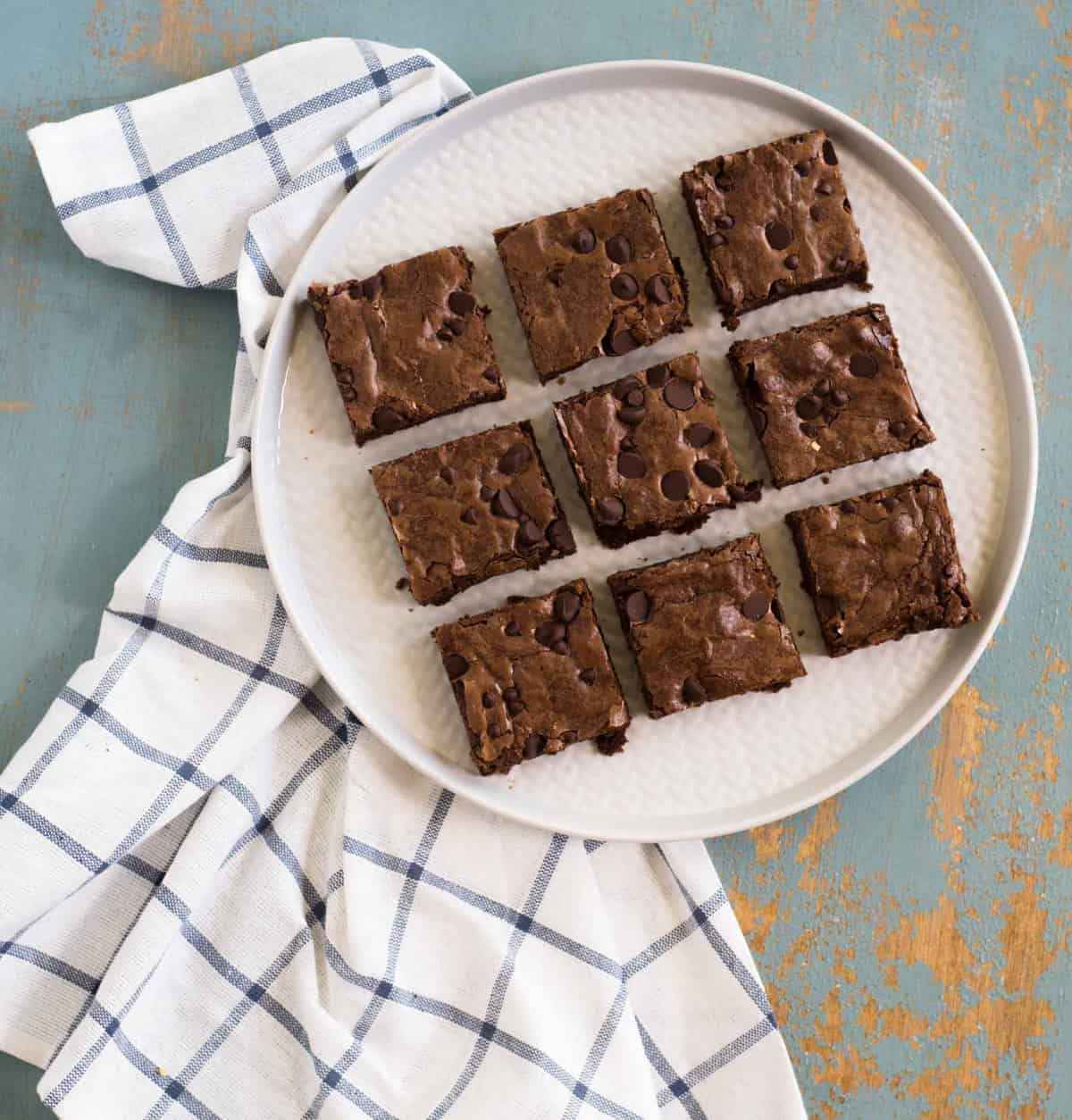 Image of Perfect Brownies from Above