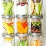 Image of 10 Healthy Make-Ahead Snacks in Mason Jars