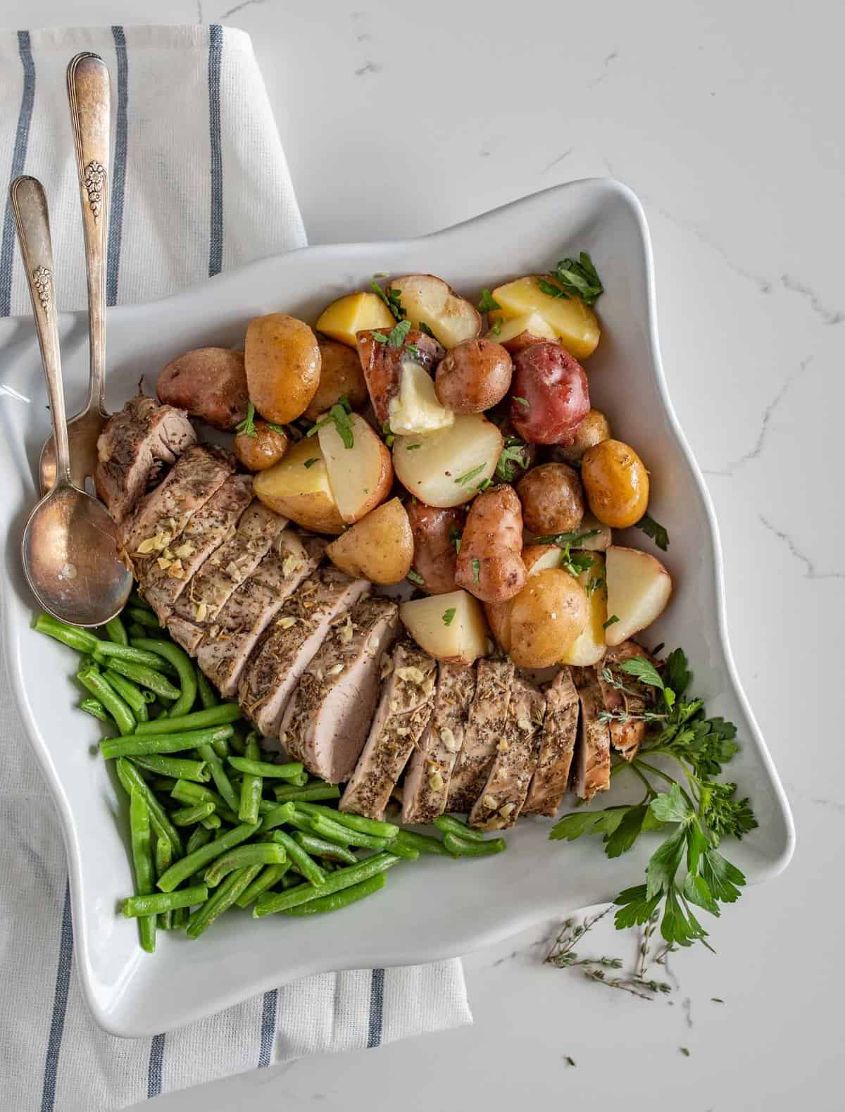 The Best Slow Cooker Pork Tenderloin And Potatoes Recipe