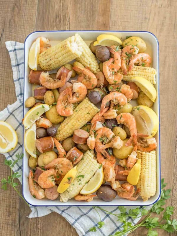 Image of instant pot shrimp boil