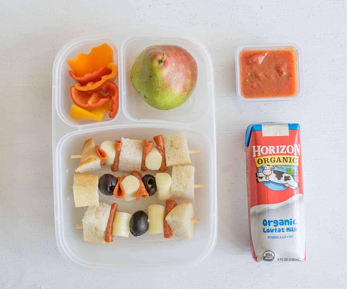 6 Easy "Sandwich-on-a-Stick" Lunch Box Ideas are perfect to take to school or work and are a fun twist on all of your favorite classic sandwiches.