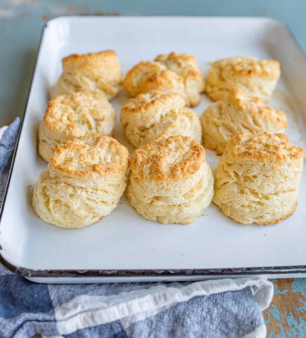 Buttermilk Biscuits (light & fluffy!) - Bless This Mess