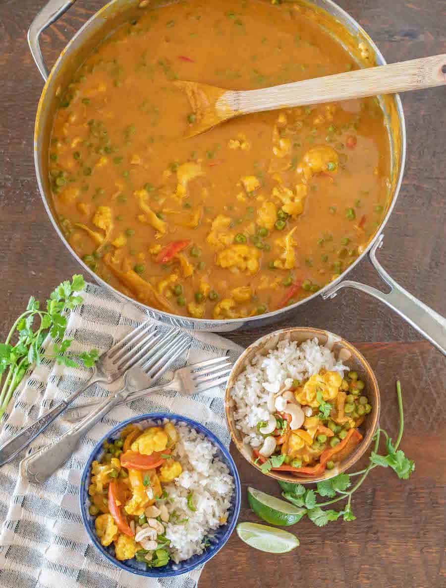 Easy Pumpkin Cauliflower Curry | Must Try Cauliflower & Pumpkin Recipe