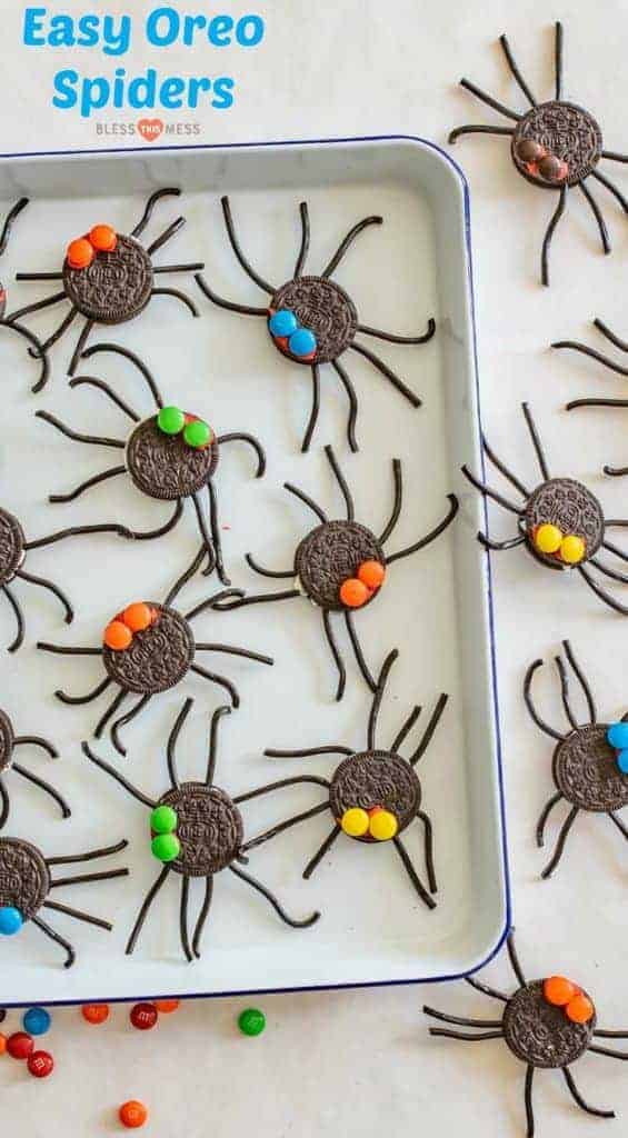 Oreo Spider Halloween Snack | Easy Halloween Treats & Party Food Idea!