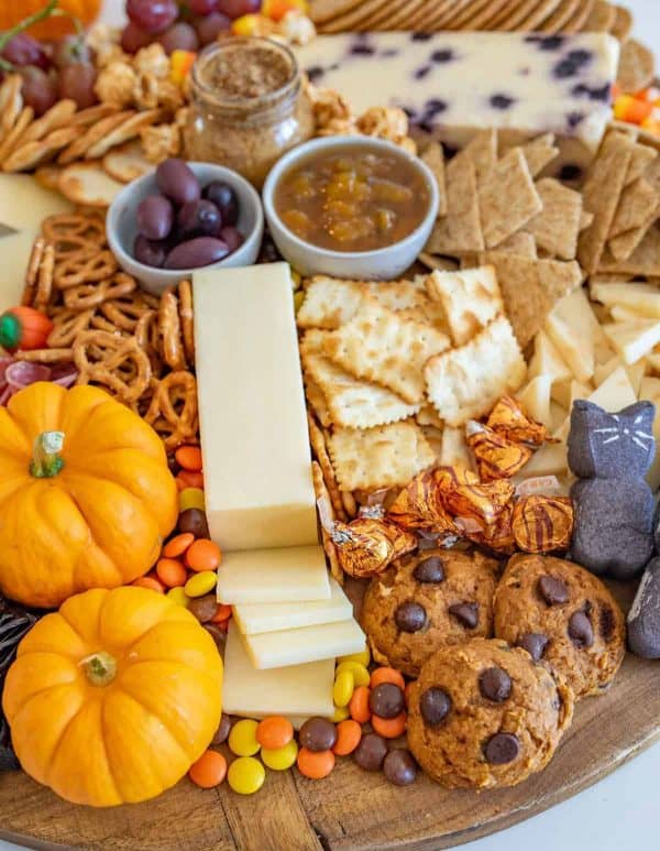 Easy Halloween Cheese Board Fun Halloween Party Food Idea!