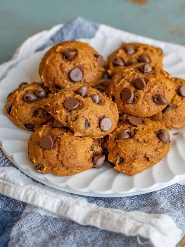 Cake Mix Pumpkin Chocolate Chip Cookies Recipe.
