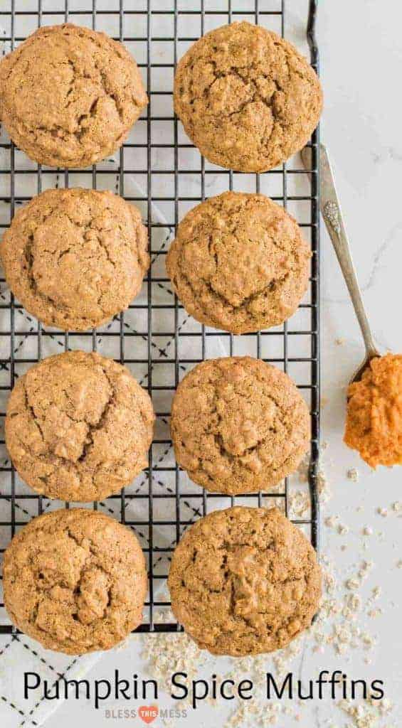 pumpkin spice muffins.