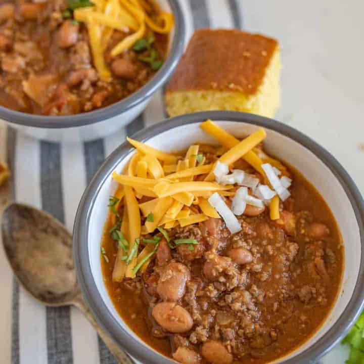 Easy Slow Cooker Chili Homemade Chili with Ground Beef and Pumpkin