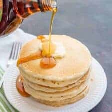 Image of Homemade Whole Wheat Pancakes