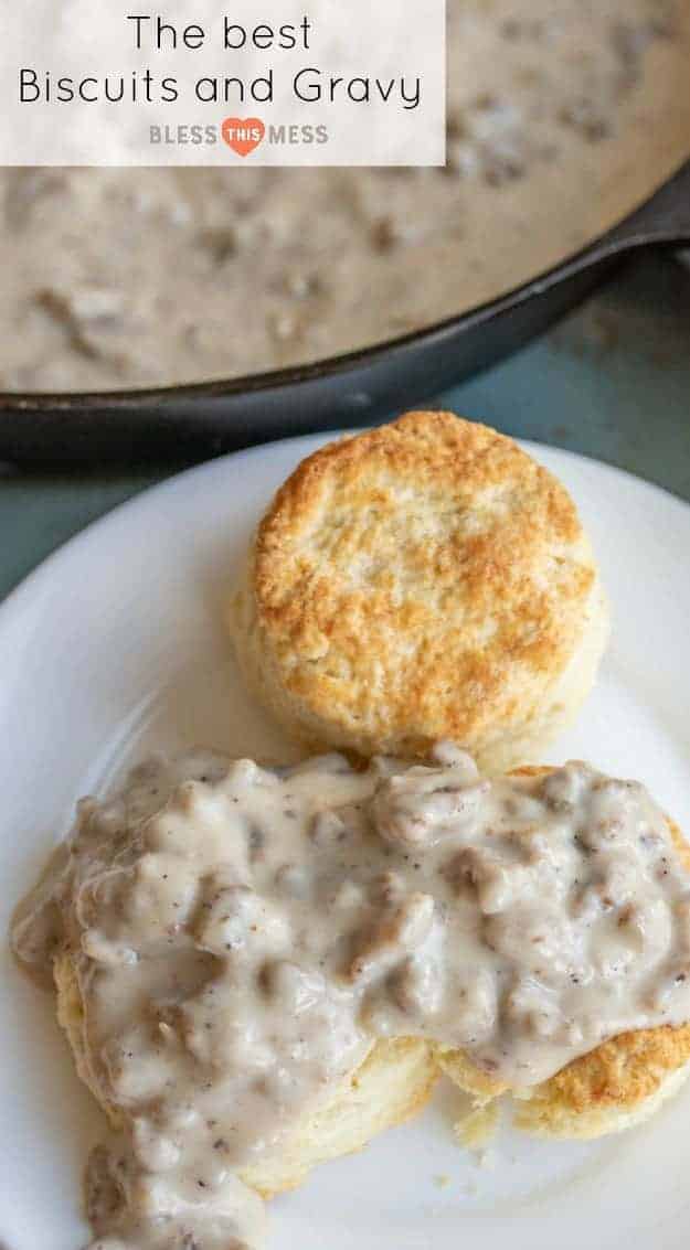 Biscuits & Gravy | The Easy Recipe I've Been Making For 20 Years!