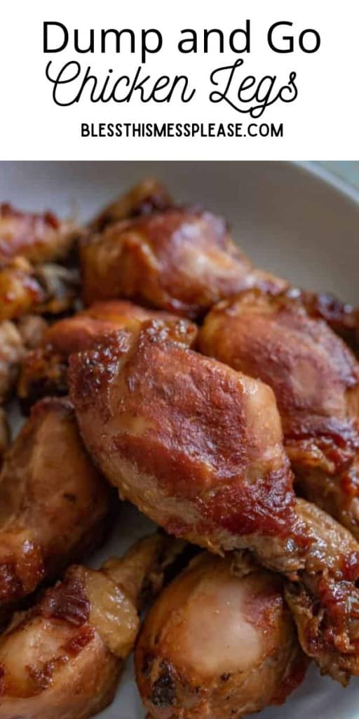 Instant Pot BBQ Chicken Drumsticks - Only 5 Ingredients!