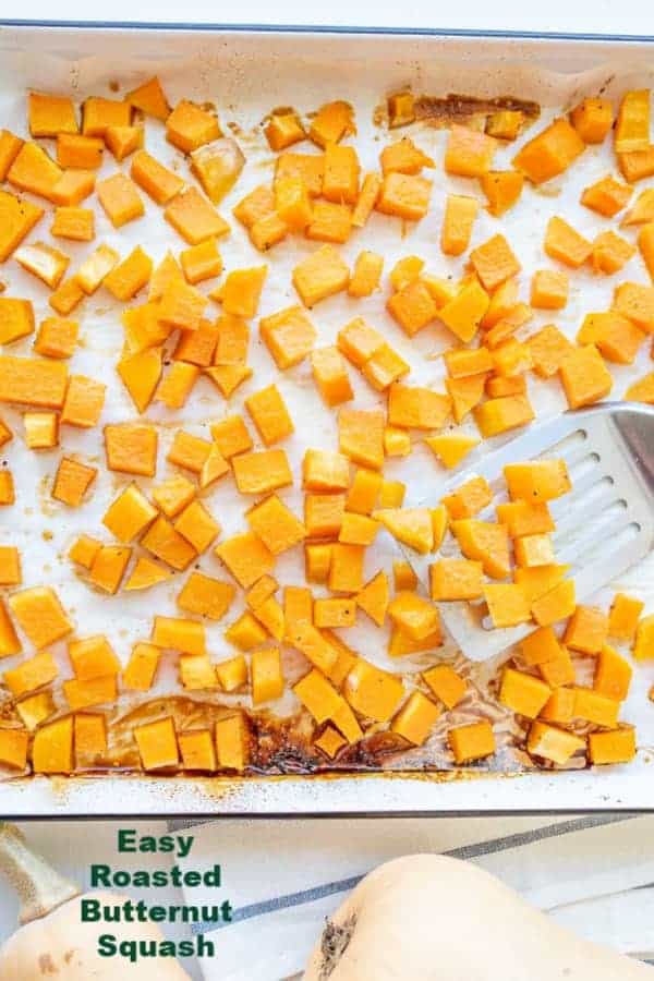 easy roasted butternut squash recipe.