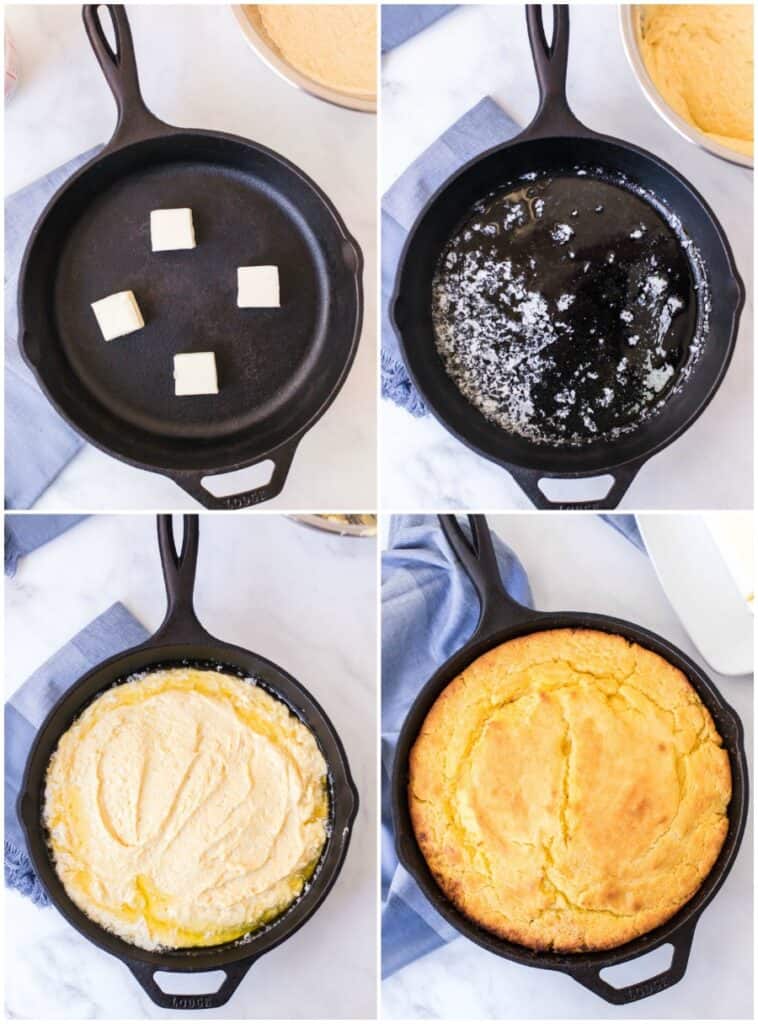Old Fashioned Skillet Cornbread Buttermilk Cornbread Recipe