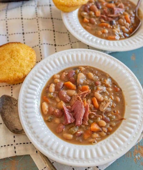 Hearty "15 Bean Soup" Recipe Easy Instant Pot Soup Recipes