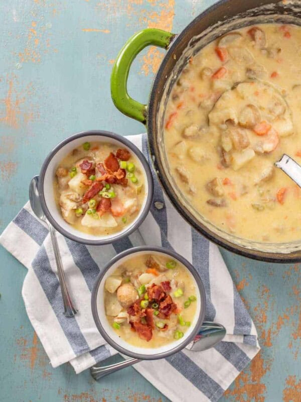 Classic & Creamy Potato Chowder Recipe | Slow Cooker or Instant Pot