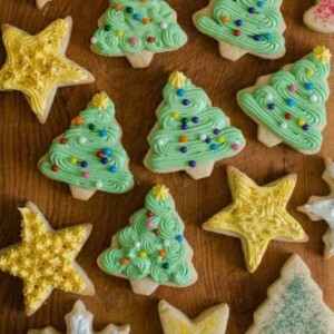 Soft Christmas Sugar Cookies